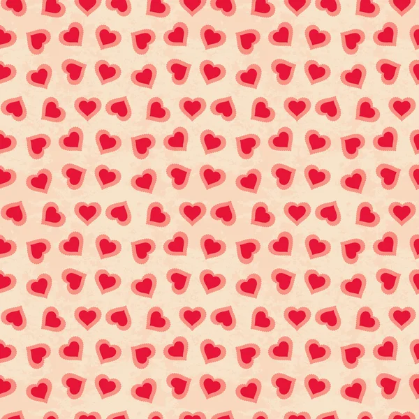 Romantische Vektor nahtlose Muster. Cover für Valentinstag Hintergrunddesign. — Stockvektor