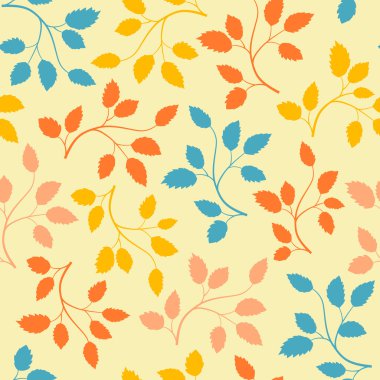 Dikişsiz yaprağı deseni