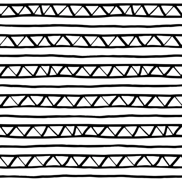 Triangolo e linee modello — Vettoriale Stock