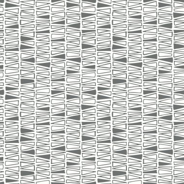 Elle çizilmiş geometri desen