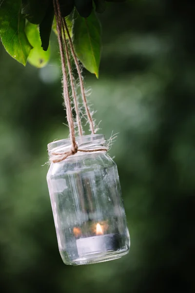 DIY lantern — Stock Photo, Image