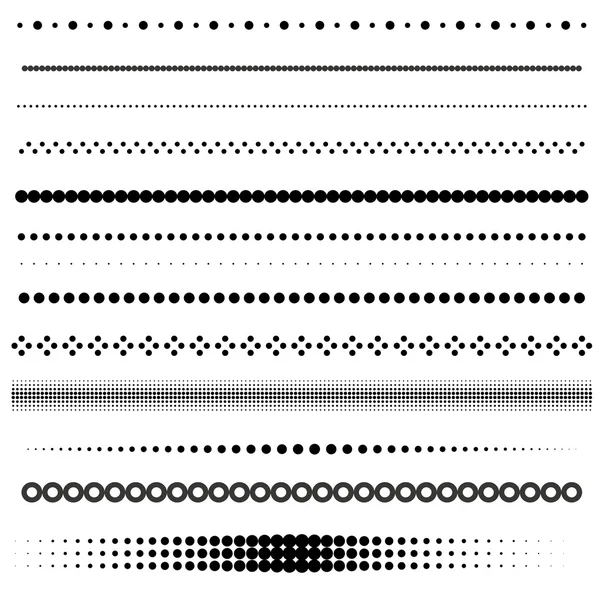Diviseurs de points — Image vectorielle