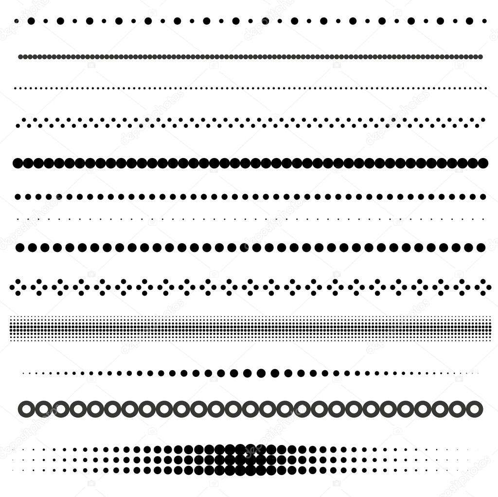 Dot dividers