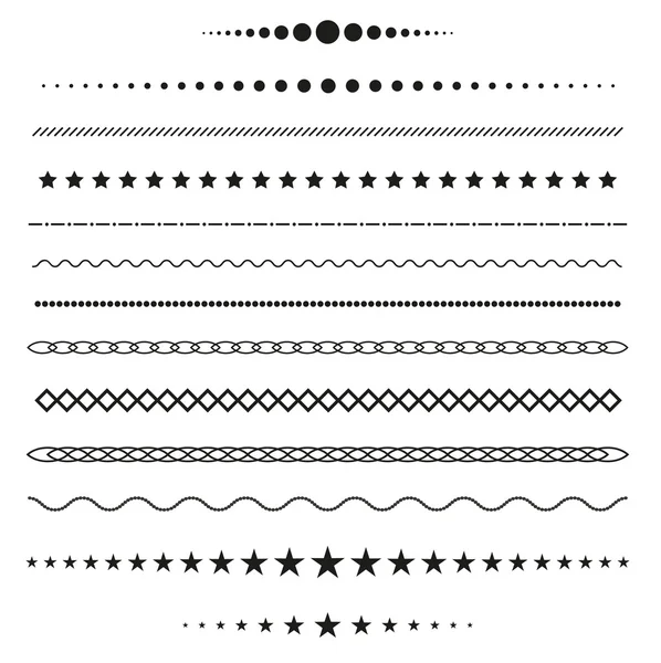 Divisores vectoriales — Archivo Imágenes Vectoriales