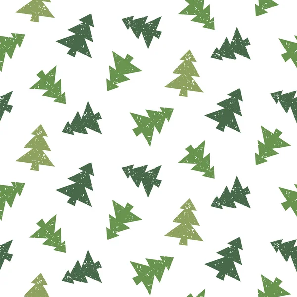 Christmas tree pattern — Stock Vector