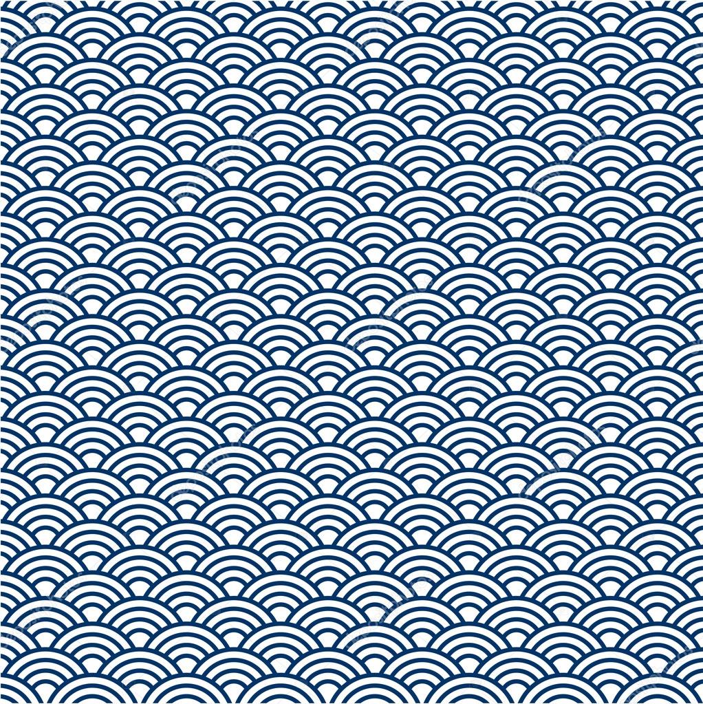 Illustration of japan pattern