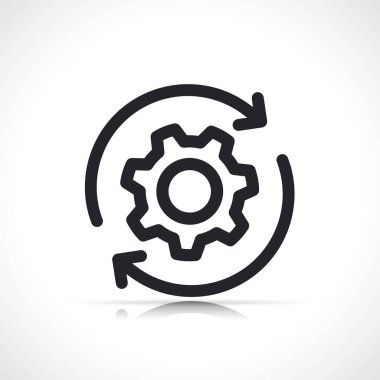 Dişli satırı simgesini sıfırla veya güncelle