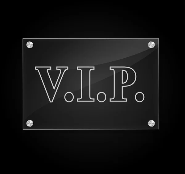 Vector vip sign — Stock Vector