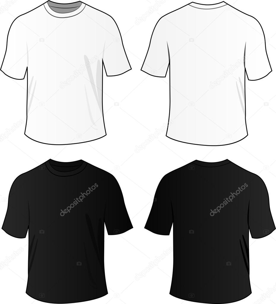 Vector blank tee shirts Stock Vector Image by ©nickylarson #54108187