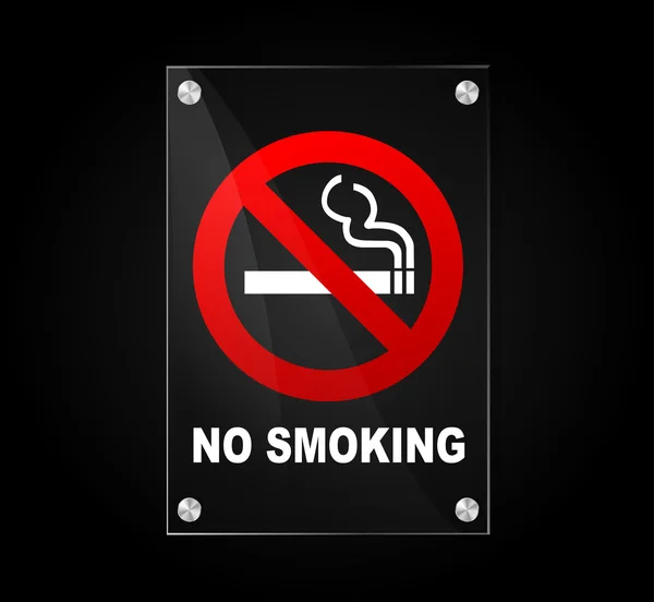 No smoking sign — Stock Vector