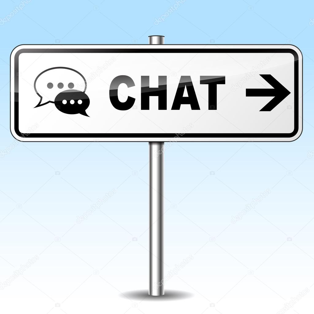 chat sign