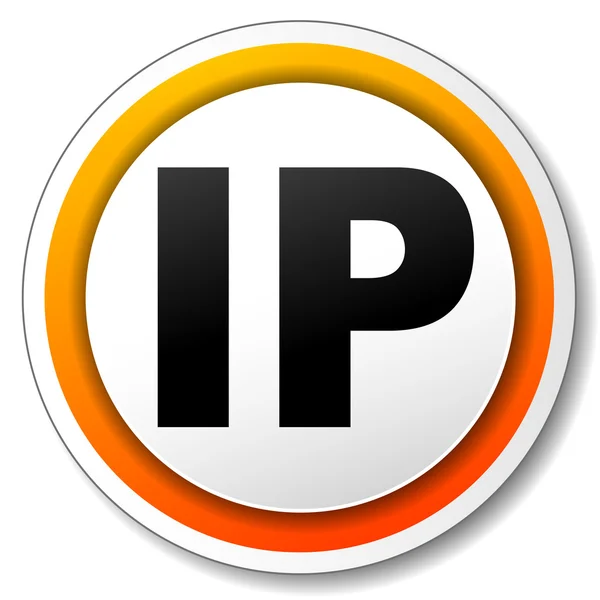 Значок IP адреса — стоковий вектор