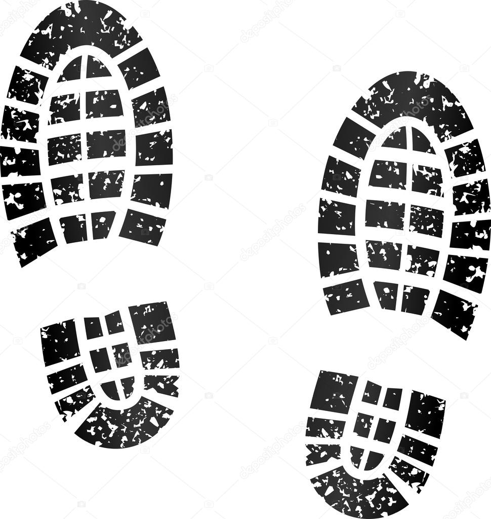 black footprints