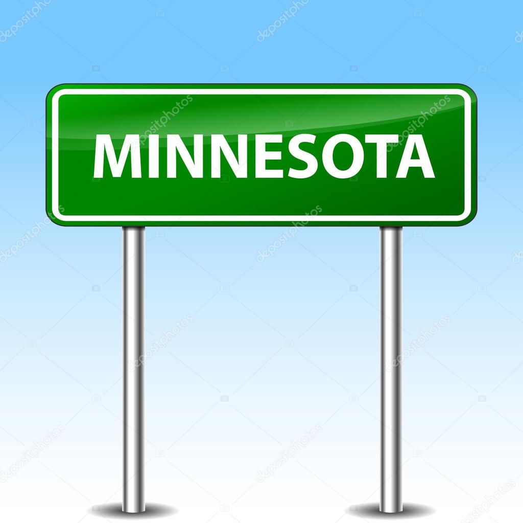 Minnesota green sign Stock Vector by ©nickylarson 61898969