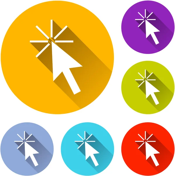 Iconos del cursor — Vector de stock
