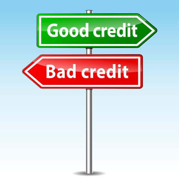 good credit sign
