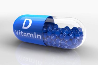 D vitamini kapsülü, kolasiferol, ergokalciferol, beslenme, diyet, bardak altlığı, yaşam, renk, diyet, izole tabletler, D vitamini, kapsül, 3D Illustration, Care, Medical, Lifestyle, good, Mineral, Drug, Eczane, Medicine, Organik, Trace Element