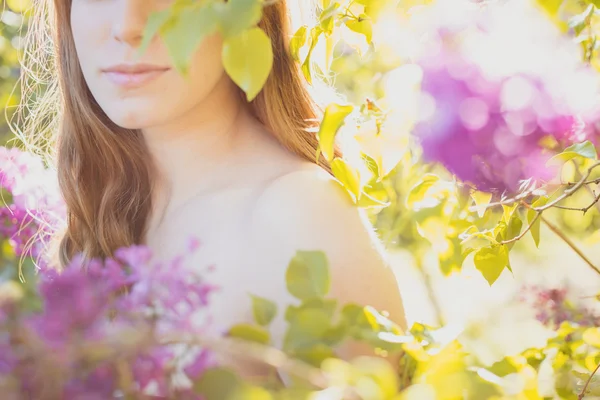 Sensual female shoulders — Stock Photo, Image