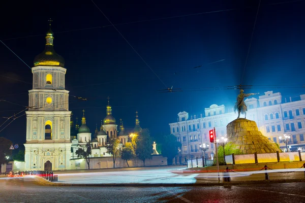 Awesome night kyiv — Stock Photo, Image