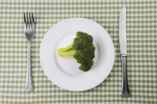 Brócolis vegetariano dieta vegetal — Fotografia de Stock