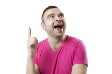 Mutlu komik adam var harika bir fikir!