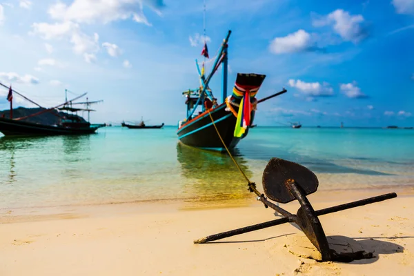 Fancy traditional local boat — Stock Photo, Image