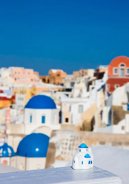 View of Greek city Oia — Stock Photo, Image