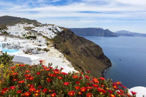 View of Greek city Oia — Stock Photo, Image