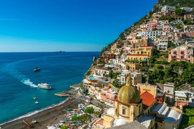 Positano Italy Amalfitana clipart