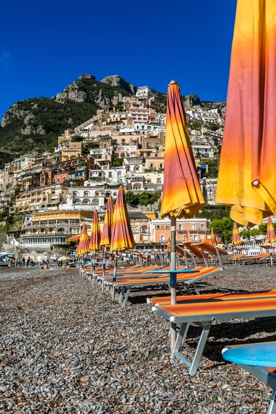 Hora de verão em Positano — Fotografia de Stock