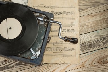 Retro müzik araçları