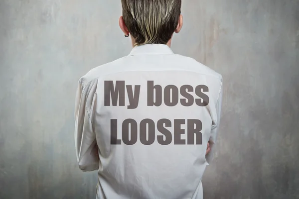 My boss looser — Stock Photo, Image