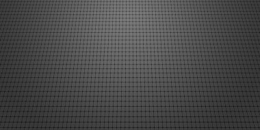 Bakış açısında gradyan, ızgara dokusuna sahip gri soyut arkaplan.
