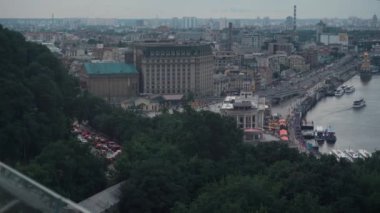 Gün batımında setin güzel panoramik manzarası