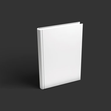 Boş kitap, ders kitabı, kitapçık ya da defter mockup.