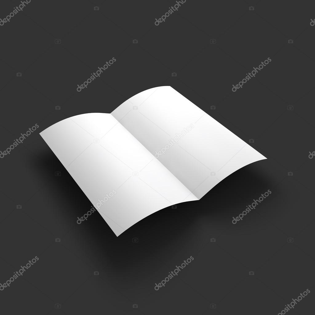 Magazine, booklet, postcard, business card or brochure mockup template.