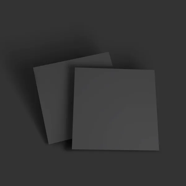 Dergi, kitapçık, kartpostal, kartvizit veya broşür mockup şablonu.