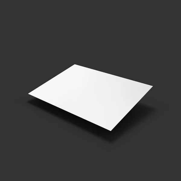 White page. Business mockup template. — Stock Vector