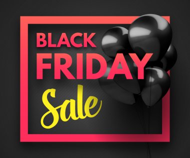 Kara Cuma satış konsepti.