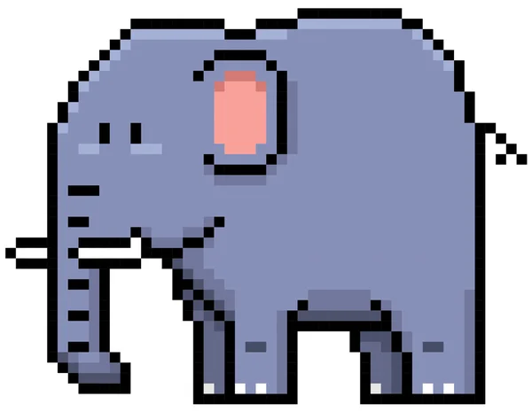 Personagem de elefante dos desenhos animados —  Vetores de Stock