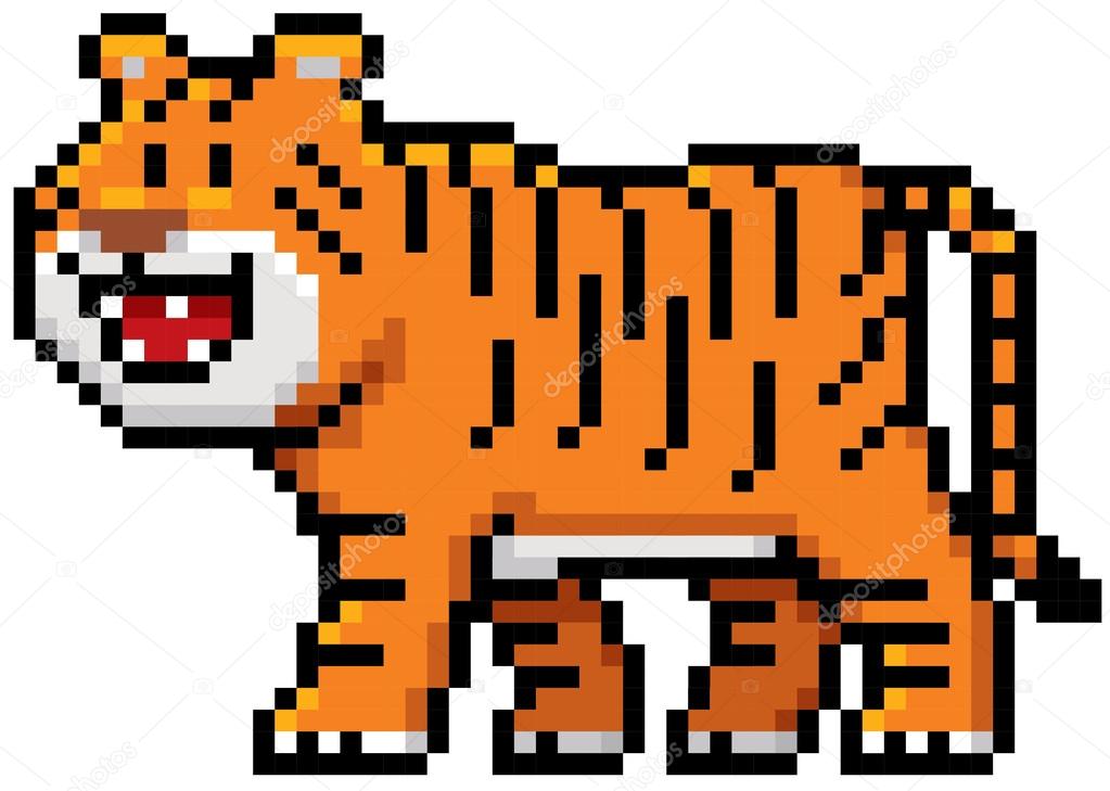 Cartoon Tiger character