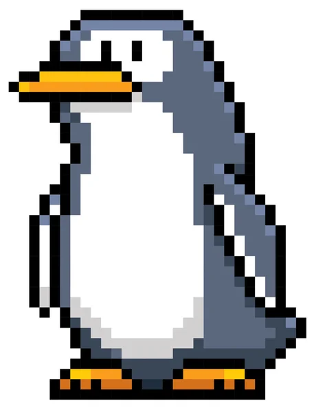 Personagem Pinguim dos desenhos animados — Vetor de Stock