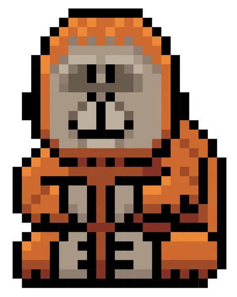 Personaje de dibujos animados orangután — Vector de stock