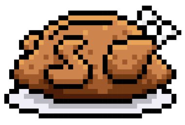 Kızartma tavuk çizgi film