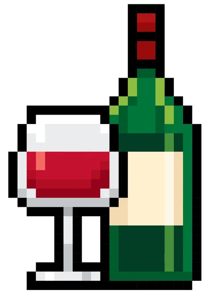 Flessen wijn design — Stockvector