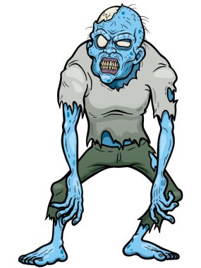 çizgi film zombi karakteri