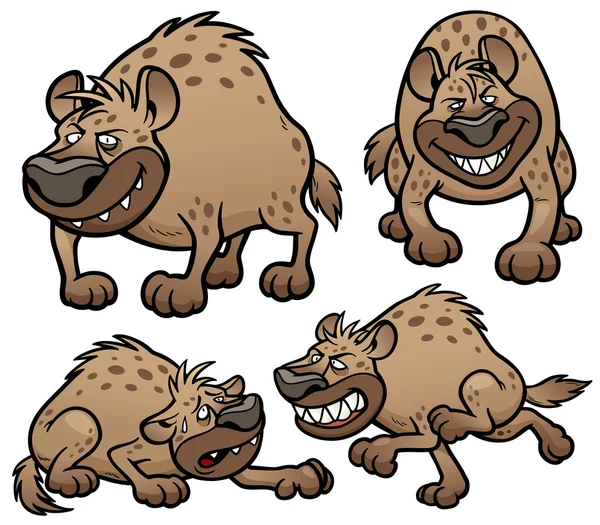 Cartoon Hyena Character — Stock Vector