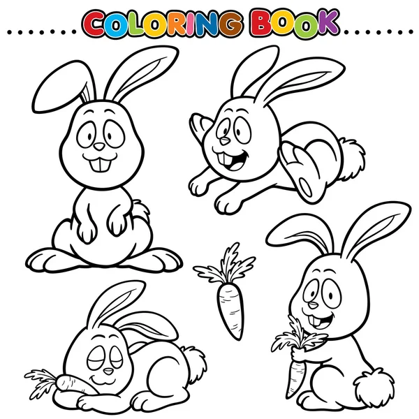 Desenhos animados Livro para colorir —  Vetores de Stock