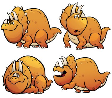 Dinozorlar karakter karikatür