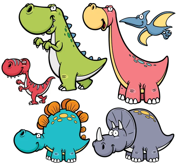 DINOSAUROS — Vector de stock